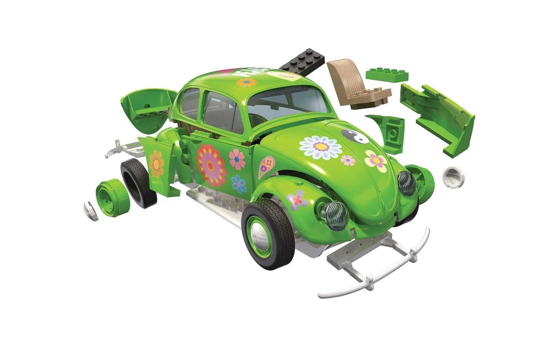 AIRFIX J6031 QUICKBUILD VW Beetle 'Flower Power'