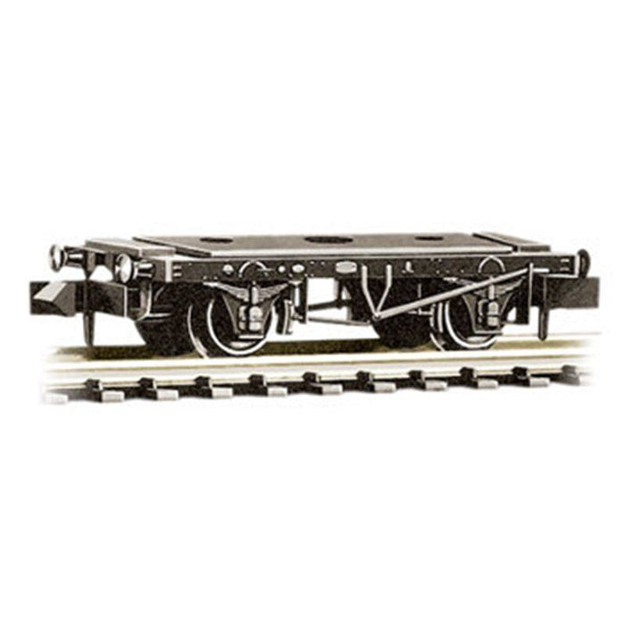 Peco NR-123 10ft WB Wagon Chassis, Wooden Type Sole Bars