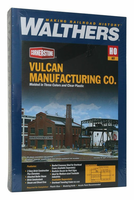 WALTHERS 933-3045 Vulcan Manufacturing Company - 22.9 x 23.8 x 20.3cm 