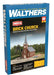 WALTHERS 933-3496 Brick Church - 20.4 x 11.5 x 27.2cm