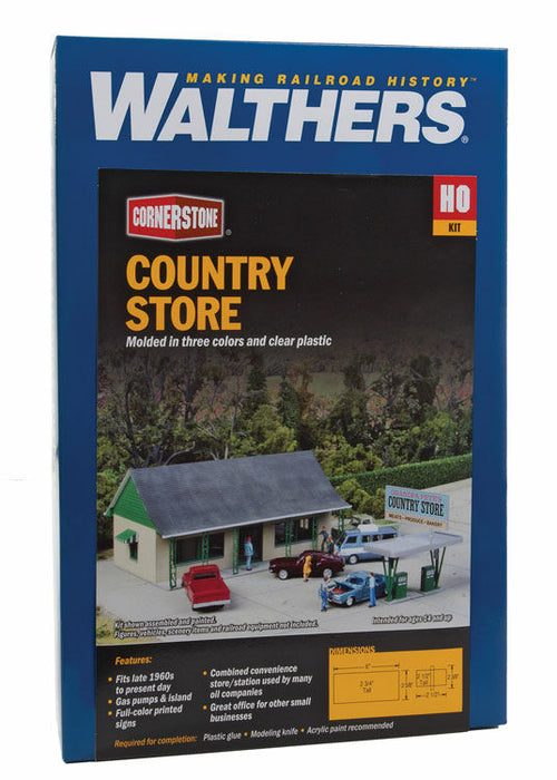 WALTHERS 933-3491 Country Store - 15.2 x 9.2 x 6.9cm