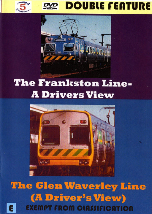 DVD CFRD1021 THE FRANKSTON LINE/ THE GLEN WAVERLEY LINE - A Driver's View