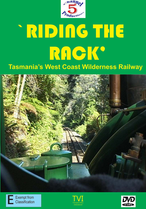 DVD CFR1034 Riding the Rack - Tasmania's West Coast Wilderness Railway