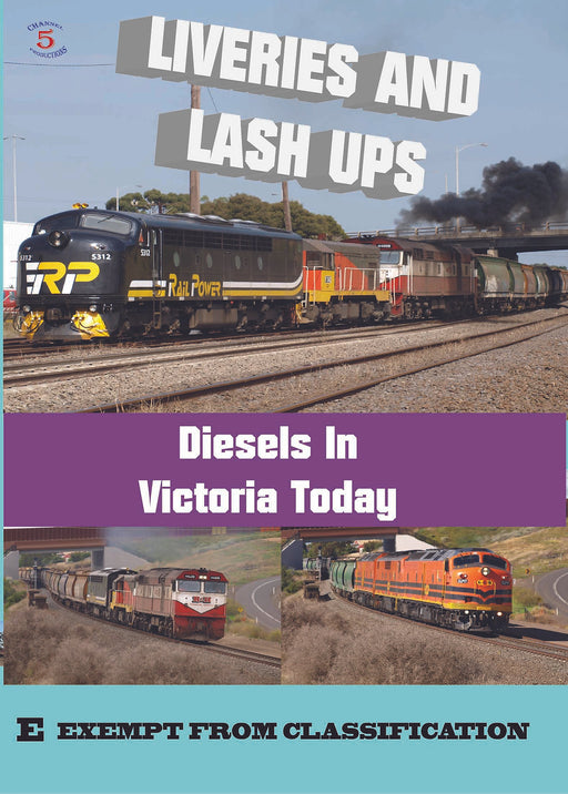 DVD CFRD1039 Liveries and Lash-ups - Diesel in Victoria Today