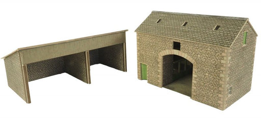 Metcalfe PO251 OO Scale Manor Farm Barn