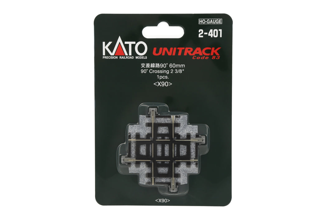 Kato 2-401 Unitrack 90 Degree Crossing Track (HO)