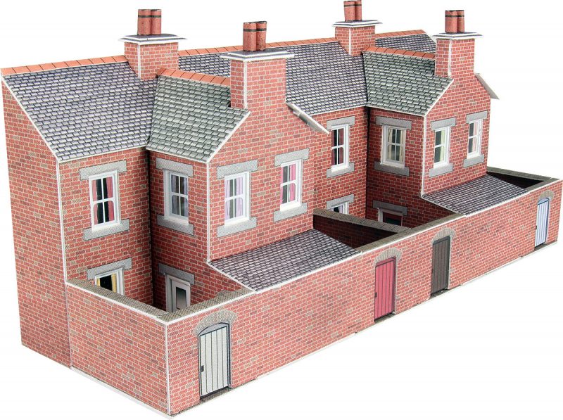 Metcalfe PN176 Low Relief Terranced House Backs