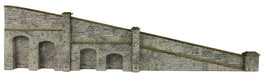 Metcalfe PN149 N Scale Tapered Retaining Wall in Stone