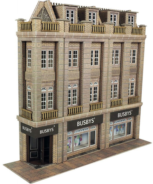 Metcalfe PO279 OO Scale Low Relief Department Store