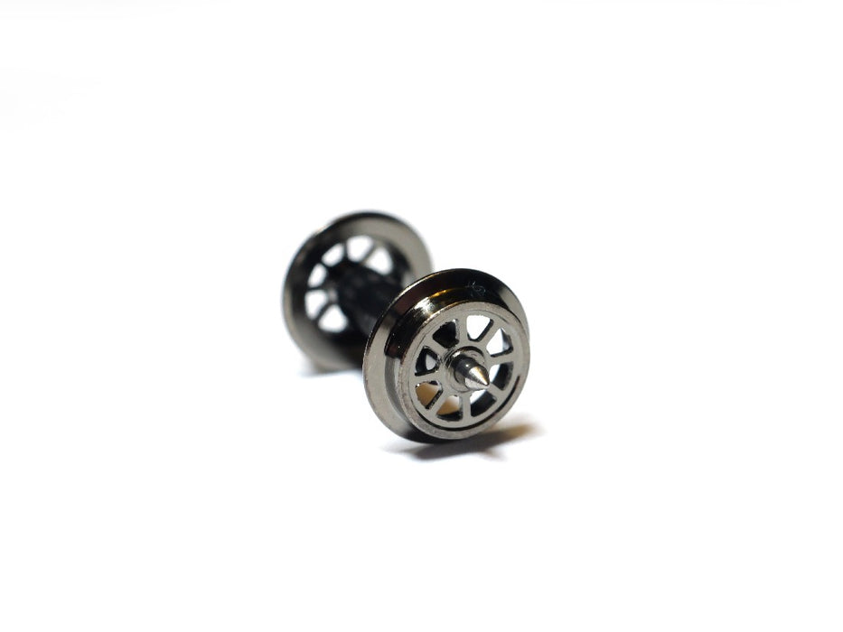 Kato 11-609 Spoked Wheels for Old Japanese Coaches - 14.4mm Axle Lenght (16 Axles total)