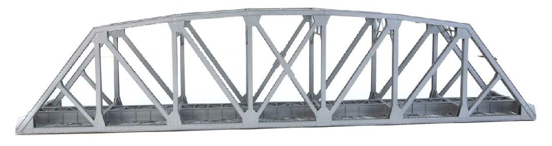 WALTHERS 933-4521 Arched Pratt Truss Railroad Bridge -- Single-Track 58.4 x 7.8 x 13.3cm