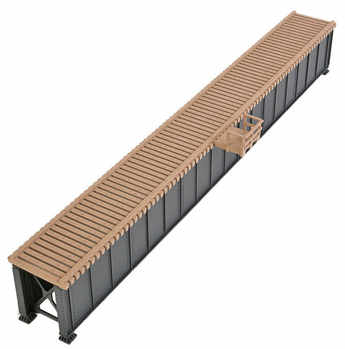 WALTHERS 933-4508 90' Single-Track Railroad Deck Girder Bridge - 31.5 x 3.0 x 3.0cm