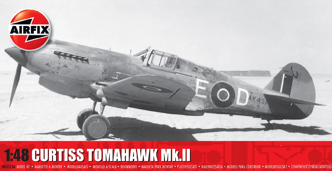 Airfix A05133A Curtiss Tomahawk Mk.II 1:48