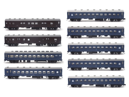 Kato 10-1879 Series 43 Night local train "Sanin" 9 car set