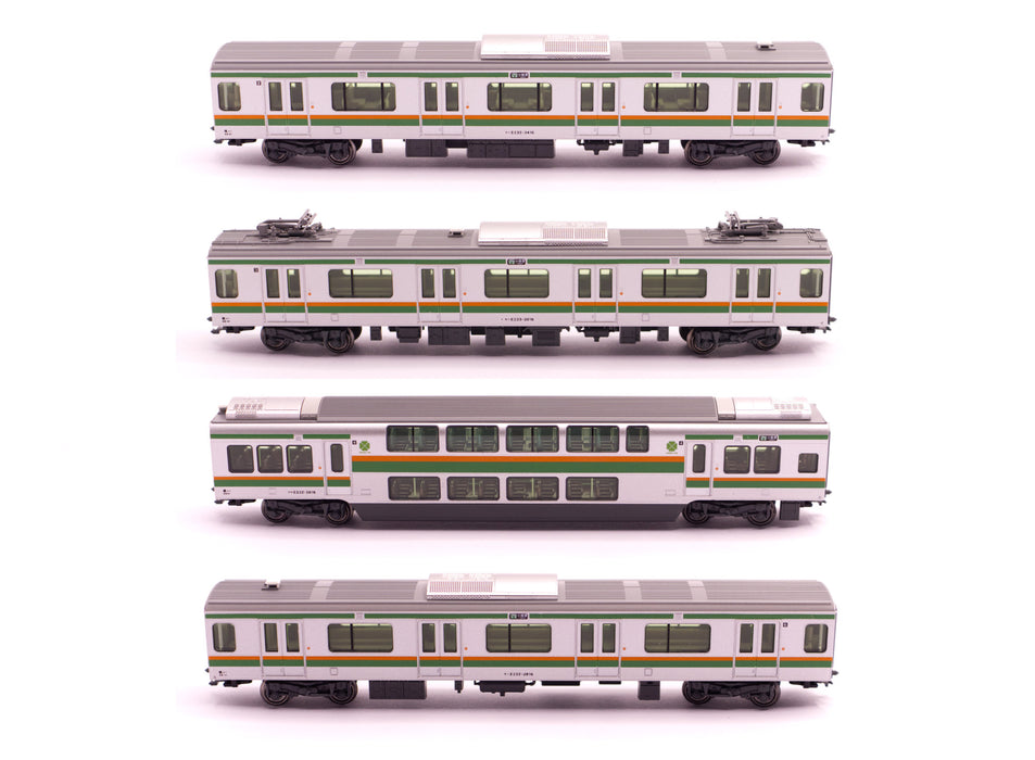 Kato 10-1268 E233-3000 Tokaido line Uneo Tokyo - 4 Car Add-On Set