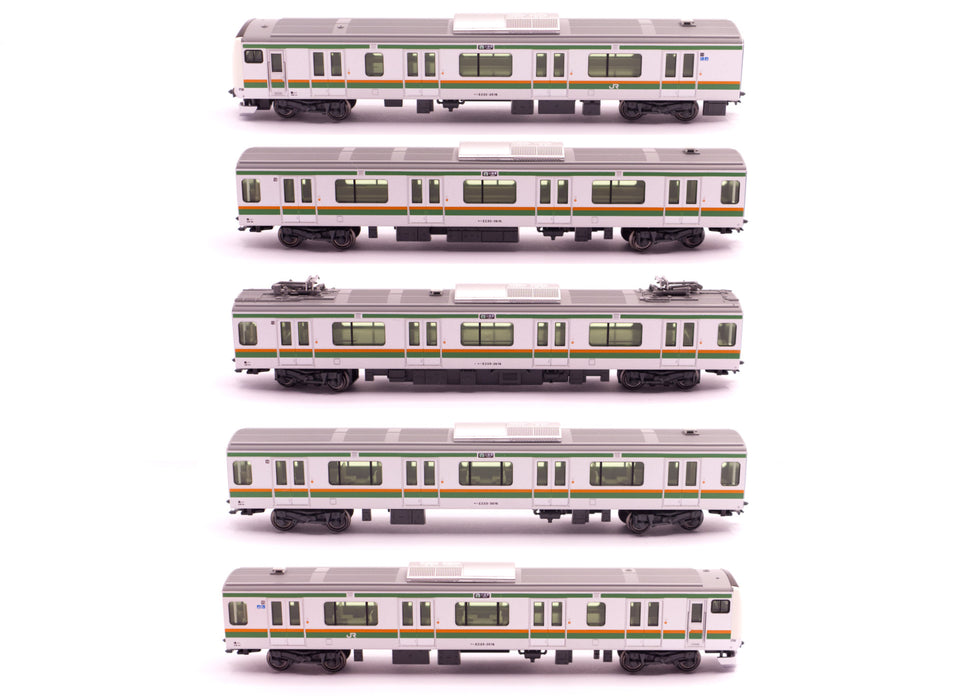 Kato 10-1270S Tokaido Line Uneo-Tokyo - 5 Car Auxiliary Passenger Car set