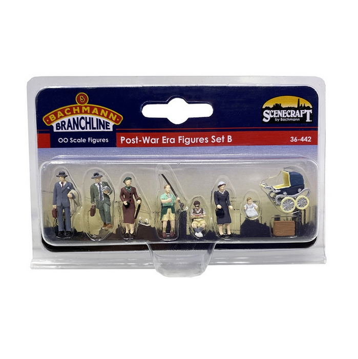 Branchline 36-442 Post war era figures set B