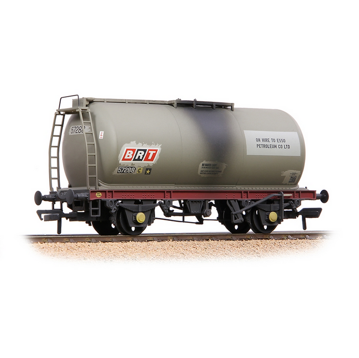 Branchline 37-594A BR 45T TTA Tank Wagon in Esso Grey Weathered