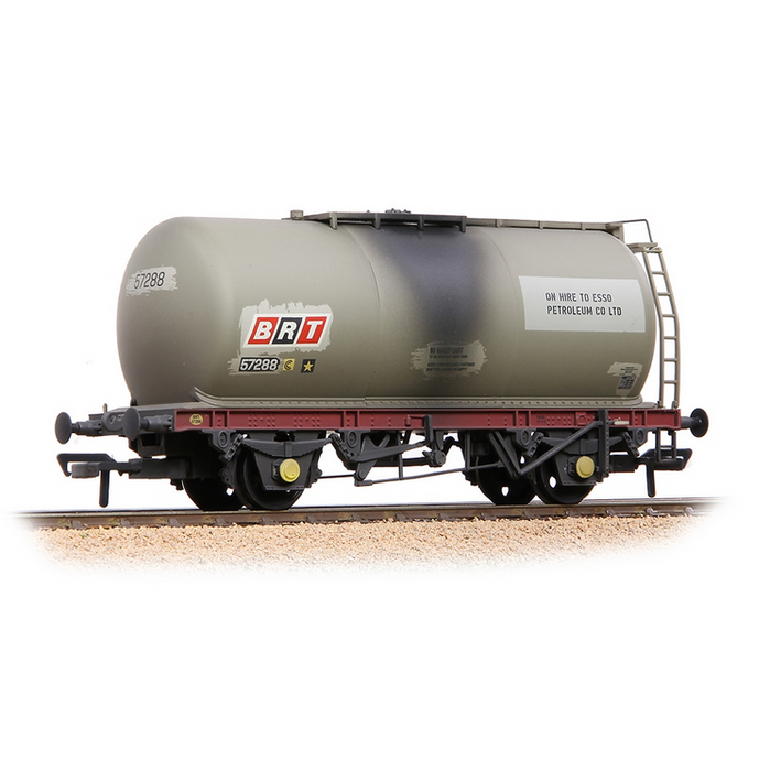 Branchline 37-594A BR 45T TTA Tank Wagon in Esso Grey Weathered