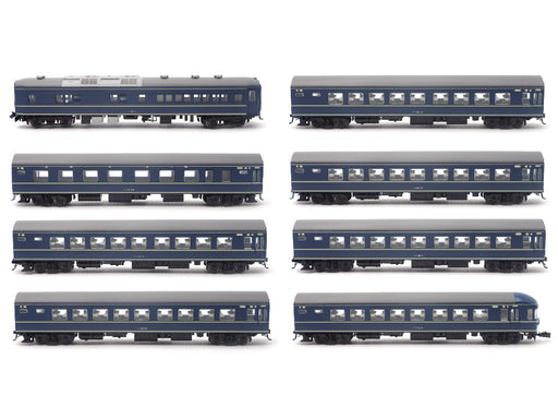 KATO 10-1873 Series 20 "Sakura" Sasebo Passenger Car Consist 8-Car Set