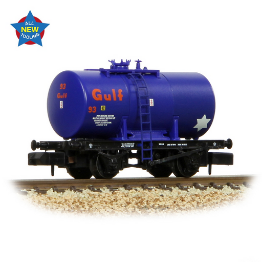 Graham Farish 378-001A 14 Ton Anchor mounted tank wagon 'Gulf' blue