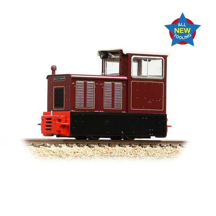 Bachmann Narrow Gauge 392-027 Baguley Drewery 70HP Diesel - Lined Crimson