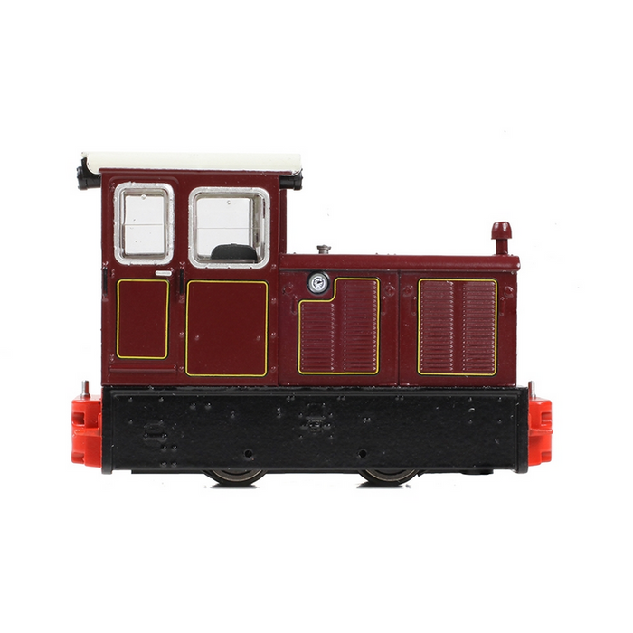 Bachmann Narrow Gauge 392-027 Baguley Drewery 70HP Diesel - Lined Crimson