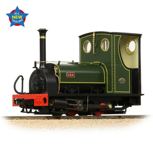 Bachmann NG7 71-028 Quarry Hunslet 0-4-0ST "Una" Lined Green