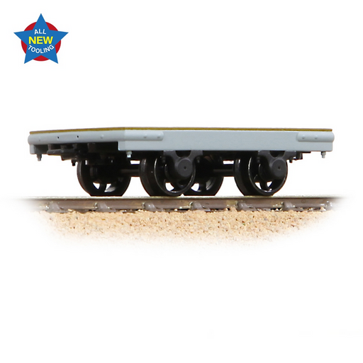 Bachmann NG7 73-025 Dinorwic Slate Wagon Without Sides in Grey