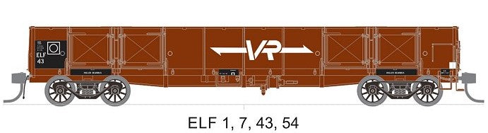 SDS Models ELX001 ELF Wagon Pack (4-Pack containing ELF #1, #7, #43, and #54)