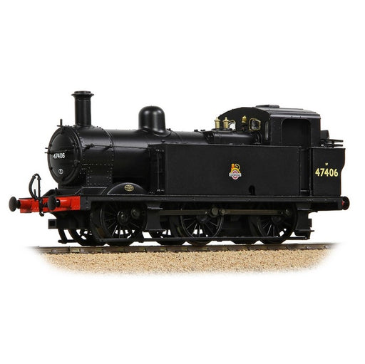 Branchline 32-231B LMS Fowler 3F Jinty Tank Locomotive 47406 - British Railways Black Early