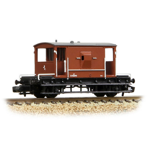 Graham Farish 377-525SF BR 20T Brake Van - British Railways Bauxite Early