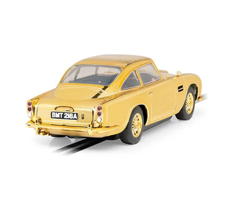 SCALEXTRIC C4550A James Bond Aston Martin DB5 - Goldfinger - 60th Anniversary Gold Edition