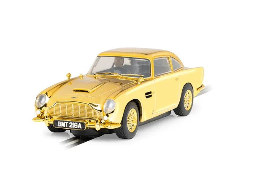 SCALEXTRIC C4550A James Bond Aston Martin DB5 - Goldfinger - 60th Anniversary Gold Edition