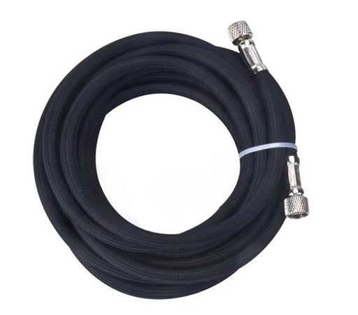 HSeng HS-B3-1 Braided Airhose - 1/8" BSP Female to 1/8" BSP Female - 1.8M Long