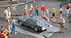 Busch 7824 Car Wash Scene - HO Scale