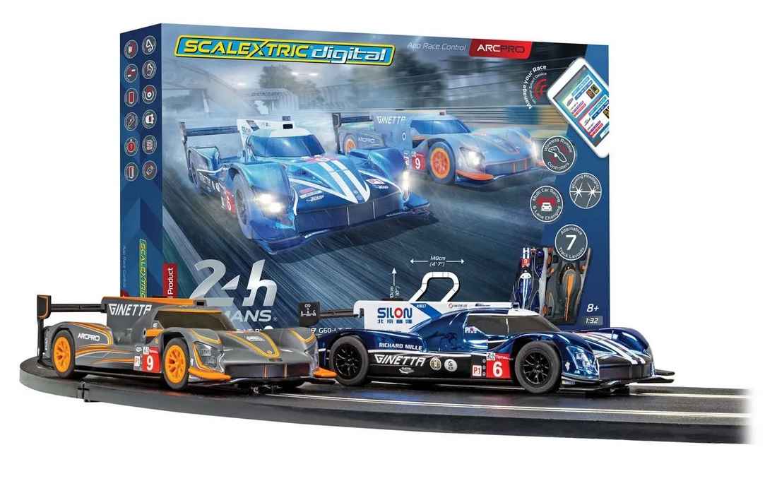 Scalextric C1404 ARC PRO 24HOUR LEMANS RACE SET