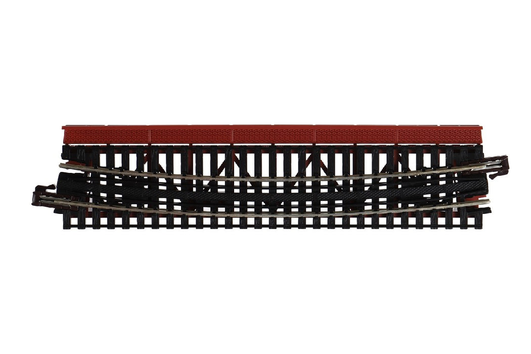 Kato 20-465 Single Curve Girder Bridge, Red - 448mm (17.6") Radius 15 Degree