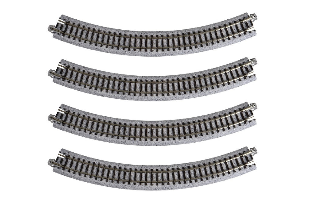 Kato 20-100 249mm Radius 45 Degree Curved Track (4 pcs)