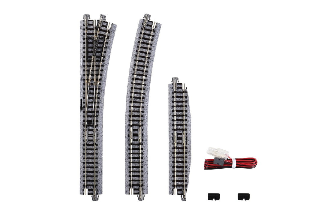 Kato 20-221 #4 Right Turnout with 481mm (19") Radius Curve