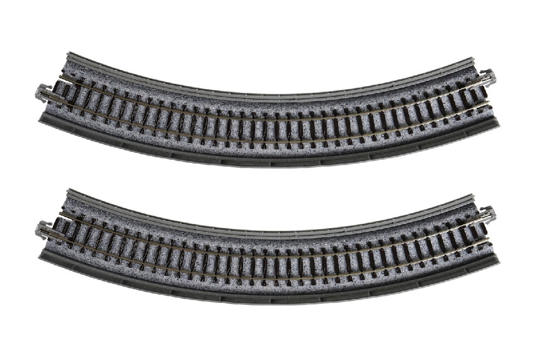 Kato 20-505 249mm (9 3/4") Radius 45 Degree Single Track Viaduct Curved Track (2 pcs)