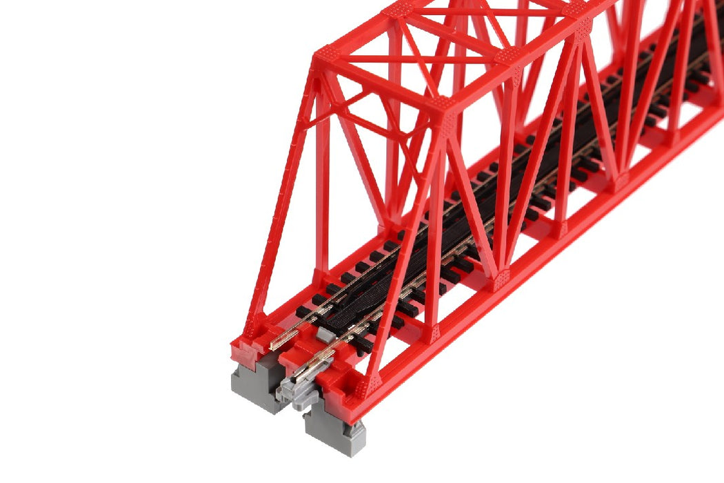 Kato 20-430 248mm (9 3/4") Single Track Truss Bridge, Red