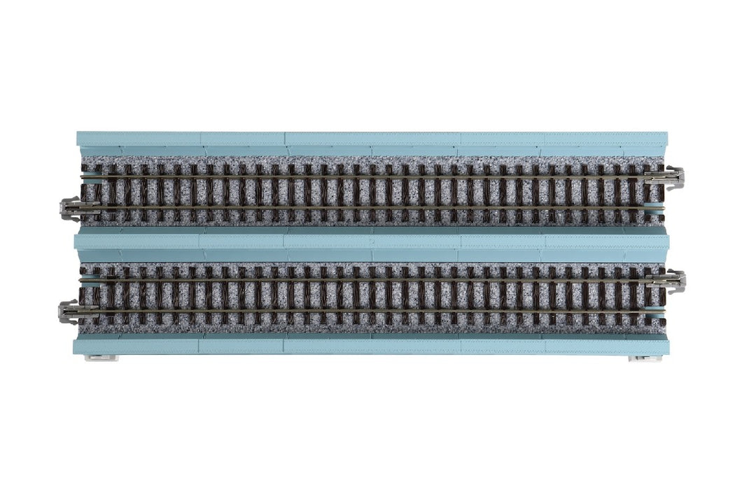 Kato 20-455 186mm (7 5/16") Double Track Plate Girder Bridge, Light Blue