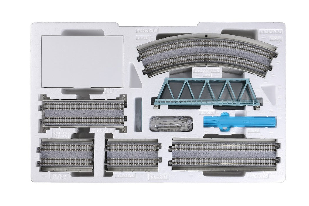 Kato 20-871-1 Unitrack Ramped Double Track Viaduct and Bridge Set V12