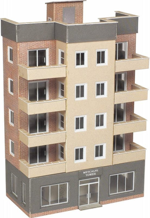 Metcalfe PN960 N Scale Low Relief Tower Block