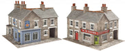 Metcalfe PN117 N Scale Corner Shop and Pub in Stone