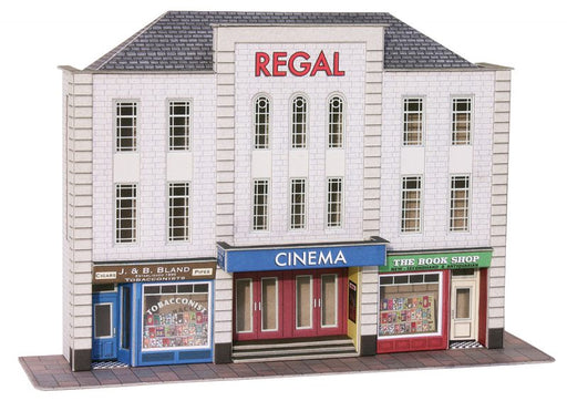 Metcalfe PO206 OO Scale Low Relief Cinema and Shops