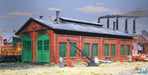 WALTHERS 933-3007 2-Stall Enginehouse - 31.8 x 17.5 x 13.1cm - Holds Locos Up To 29cm In Length