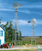 WALTHERS 933-3198 Van Dyke Farm Windmill - 4.1 x 4.1 x 22.2cm (2pcs)