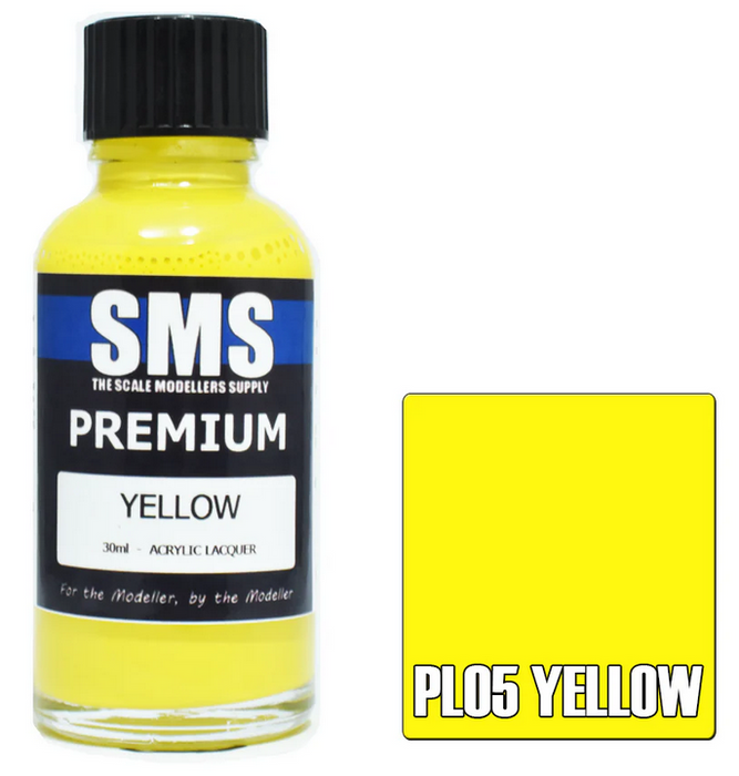 SMS PL05 Premium Lacquer GENERAL COLOUR - YELLOW (30ml)